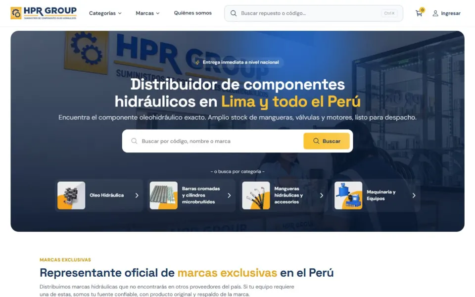 Web de HPR Group