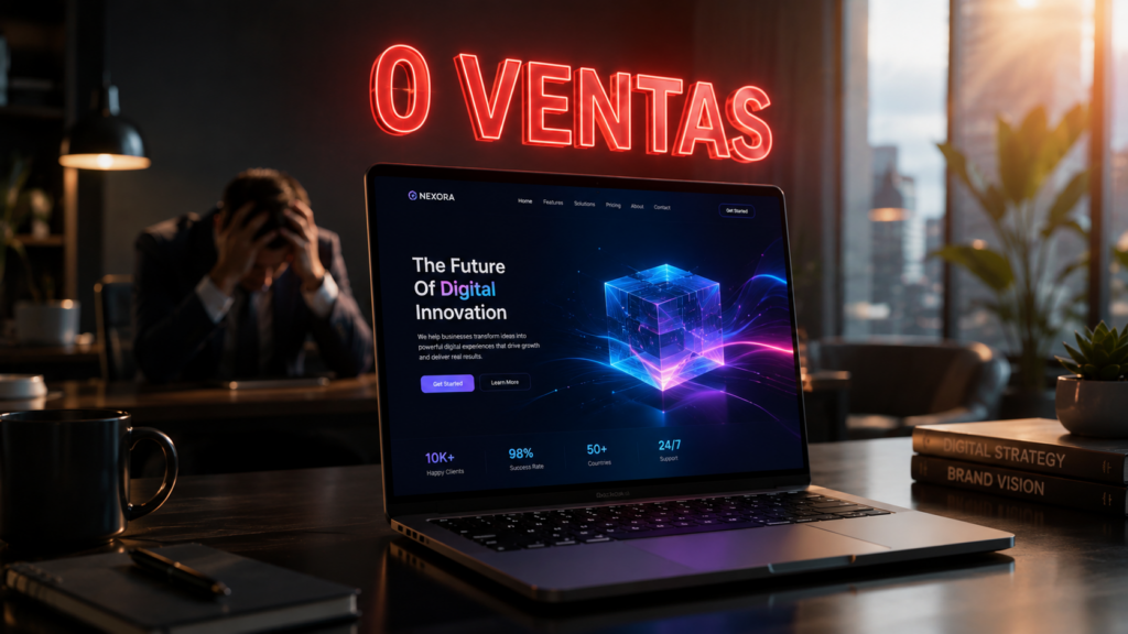 por que mi pagina web no vende