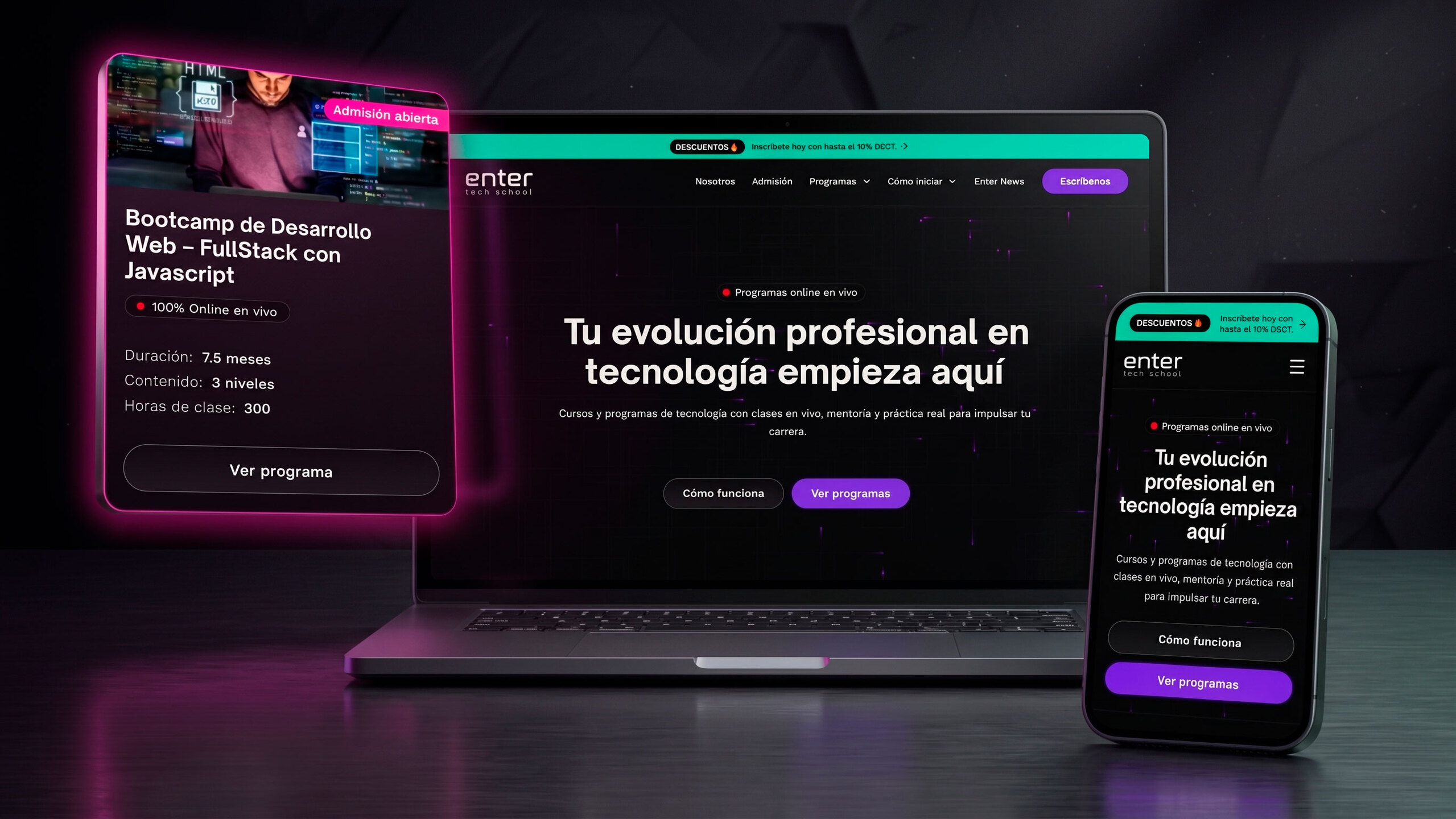 Enter Tech School
