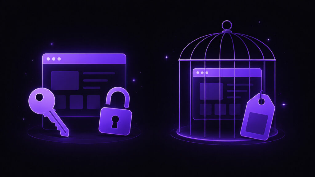 Ser dueño de tu web con WordPress frente a alquilarla en una plantilla como Wix