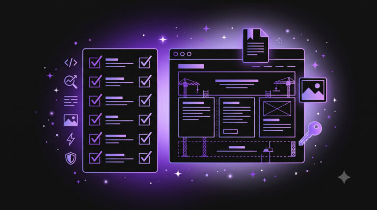 Qué necesito para hacer mi página web: checklist antes de contratar, guía de Agencia Gracia