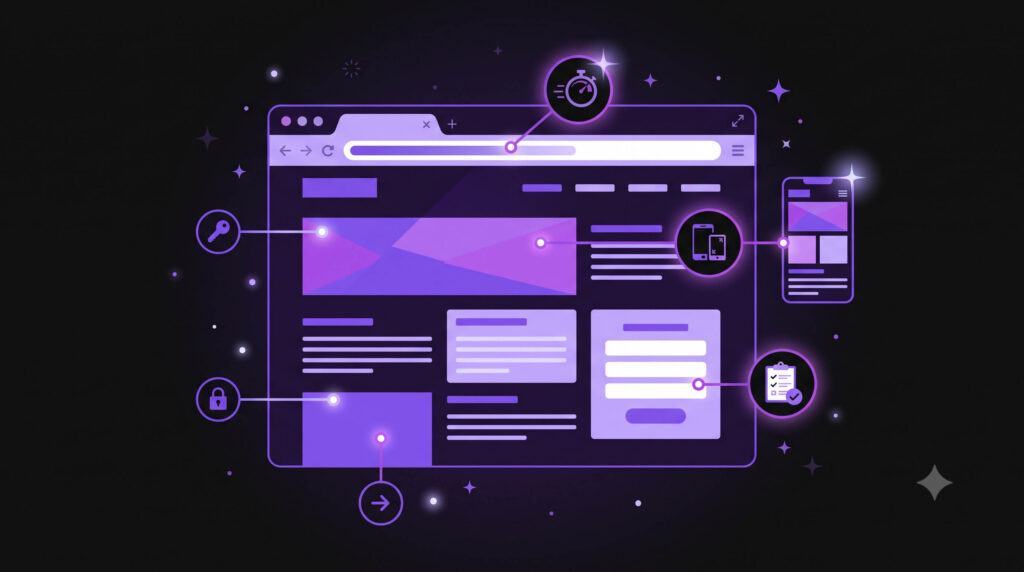 Diagnóstico de una web con señales de que necesita rediseño: velocidad, móvil y conversión